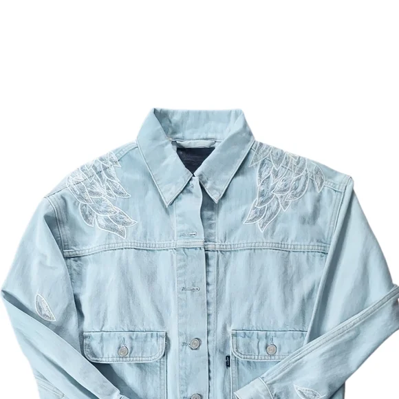 Levi's Made and Crafted | 1/1 Bliss Trucker Jacket | Employee Sample | Blue Tab - Picture 2 of 15